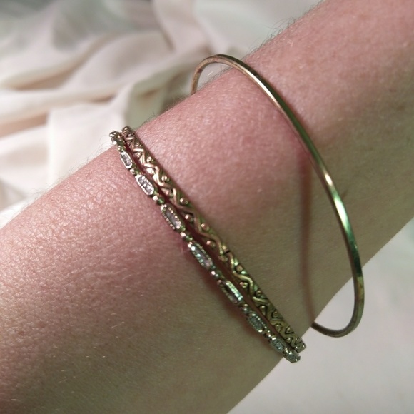 🛍5 for $25🛍11 metal bangle bracelets - Picture 2 of 8